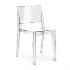 WRGHOME Modern Stacking Patio Dining Side Chair Indoor/Outdoor (Set of 2) - 31.10   H X 19.29   W X 19.68   D
