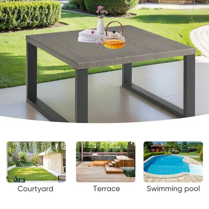 Outdoor Coffee Table Large Side Table