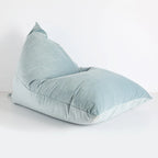 Sorra Home Solid Velvet Indoor Bean Lounger