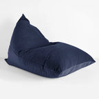 Sorra Home Solid Velvet Indoor Bean Lounger