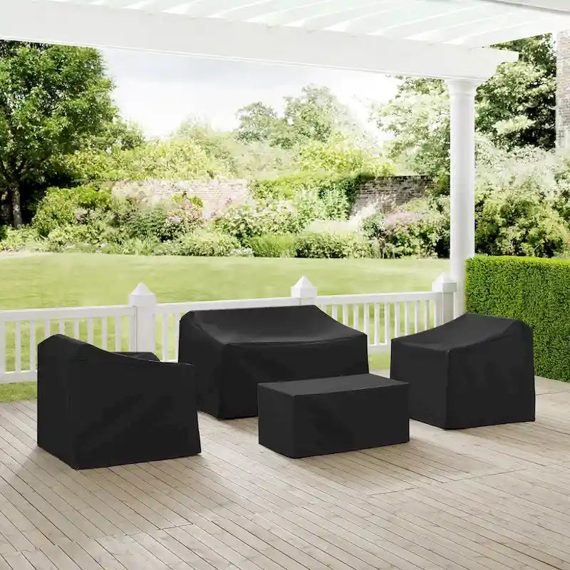 Crosley 4Pc Outdoor Furniture Cover Set