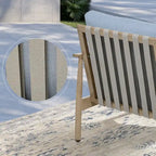 6-Piece Aluminum Patio Conversation Set, 2-Seat Outdoor Couch with Coffee Table and Cushions