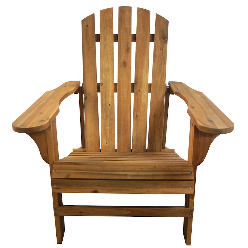 Leigh Country TX 39006 Folding Adult Adirondack Chair White