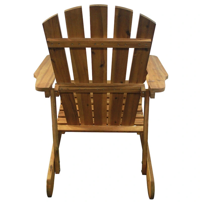 Leigh Country TX 39006 Folding Adult Adirondack Chair White