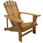 Leigh Country TX 39006 Folding Adult Adirondack Chair White