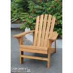 Leigh Country TX 39006 Folding Adult Adirondack Chair White