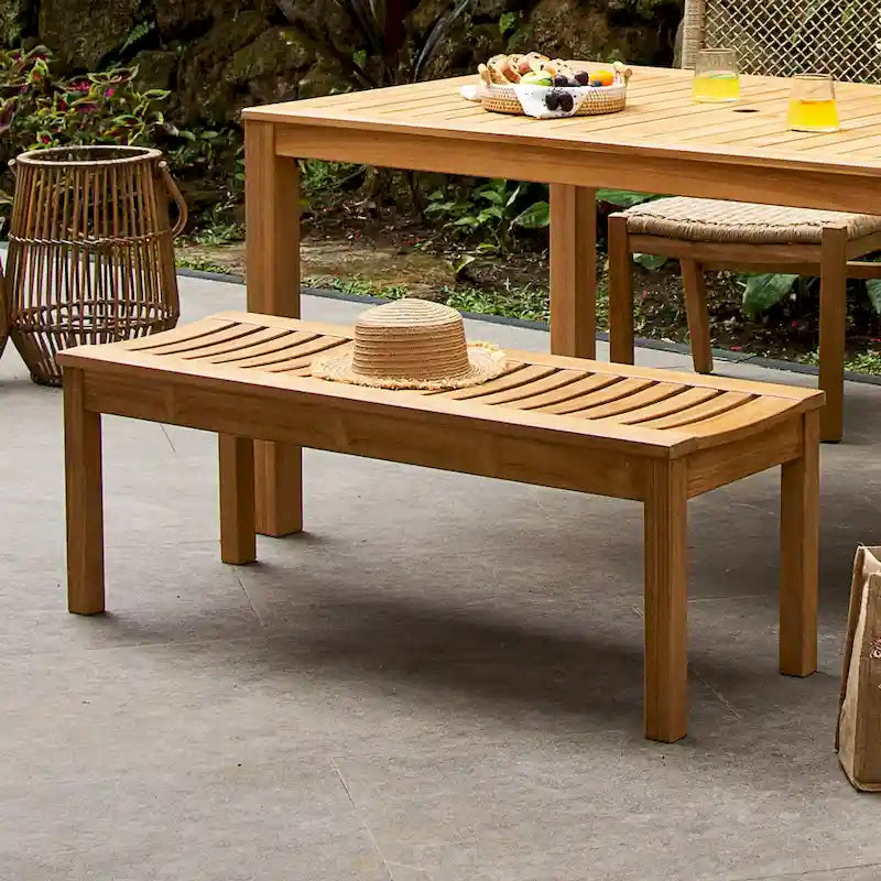 Cambridge Casual Paxton 4-piece Teak Outdoor Dining Set