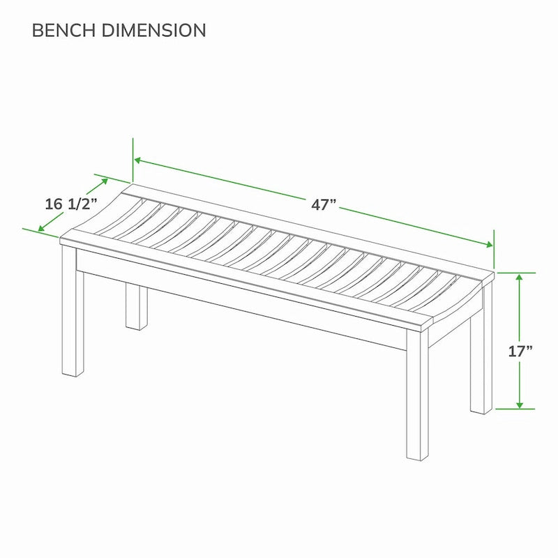 Cambridge Casual Paxton 4-piece Teak Outdoor Dining Set