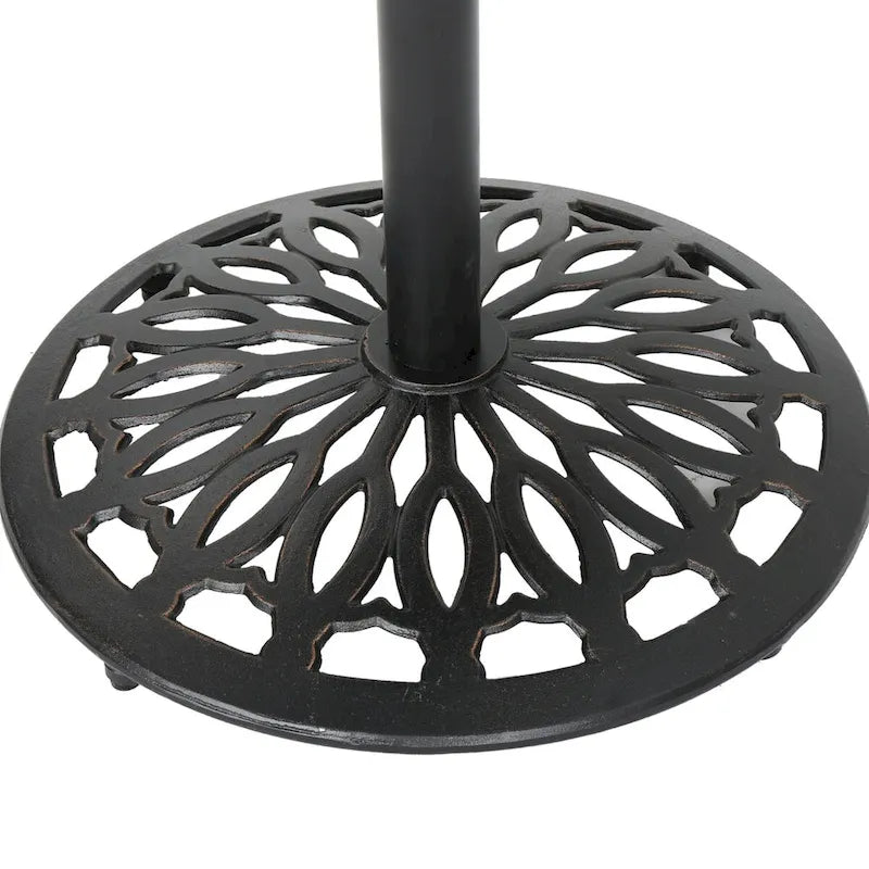 Cast Aluminium 35  Round Bar Table