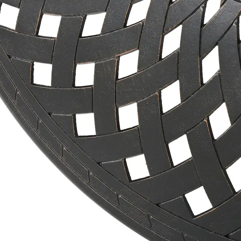 Cast Aluminium 35  Round Bar Table