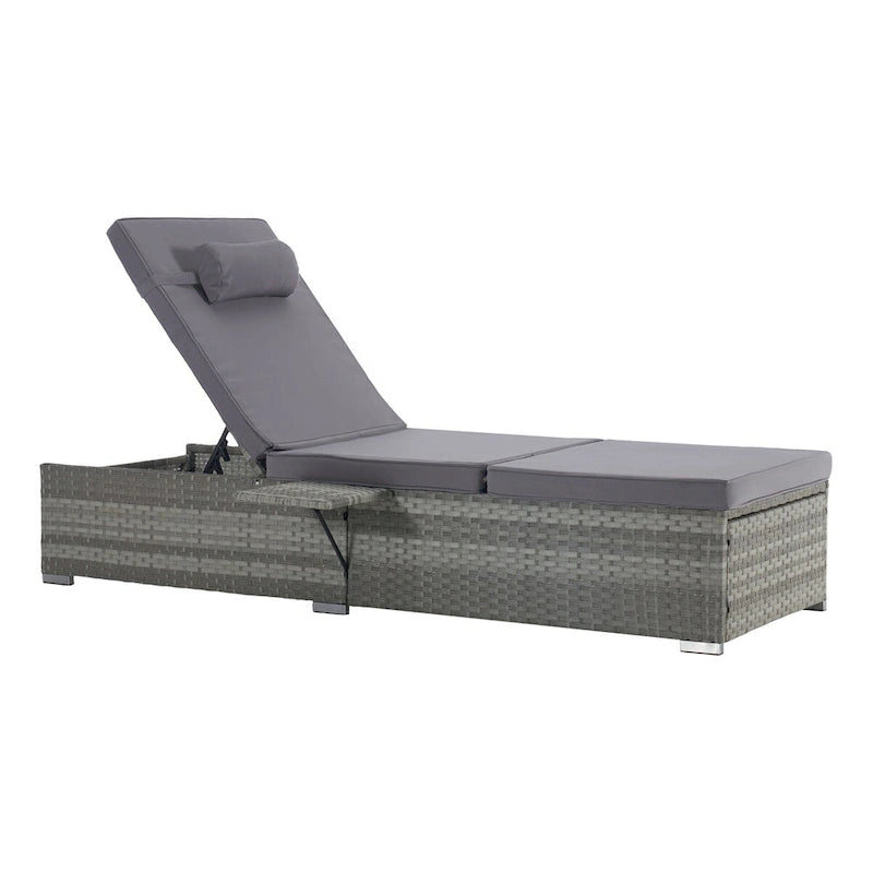 Outdoor Patio Chaise Lounge Chair
