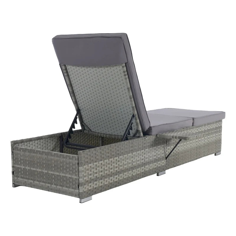 Outdoor Patio Chaise Lounge Chair