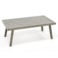 1-Piece Outdoor Aluminum Patio Coffee Table